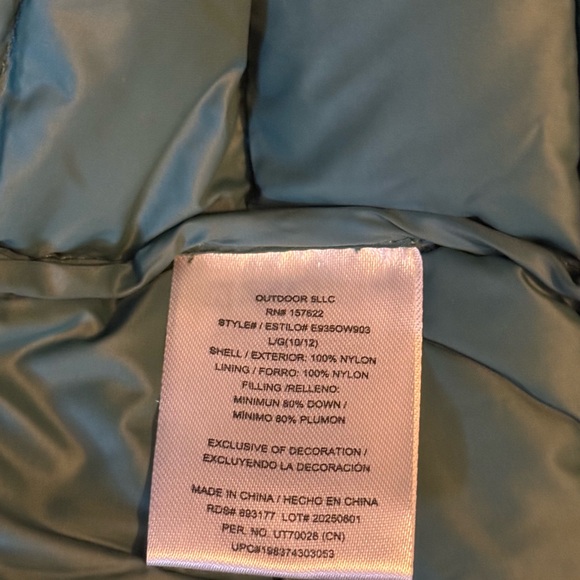 Eddie Bauer Kids Down Puffer Jacket – New With Tags - Picture 6 of 7